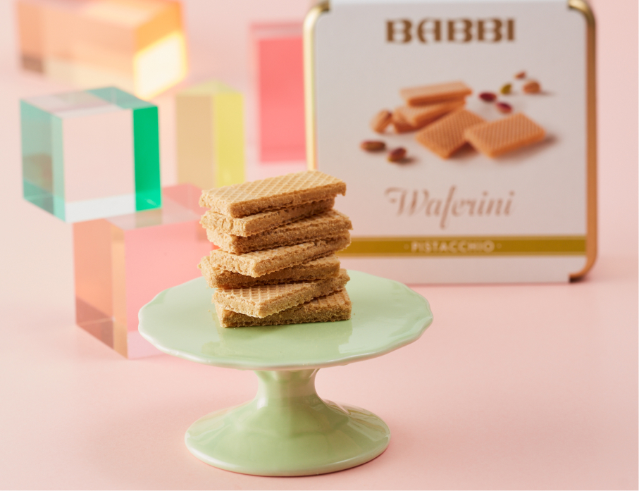 ワッフェリーニ ピスタチオ