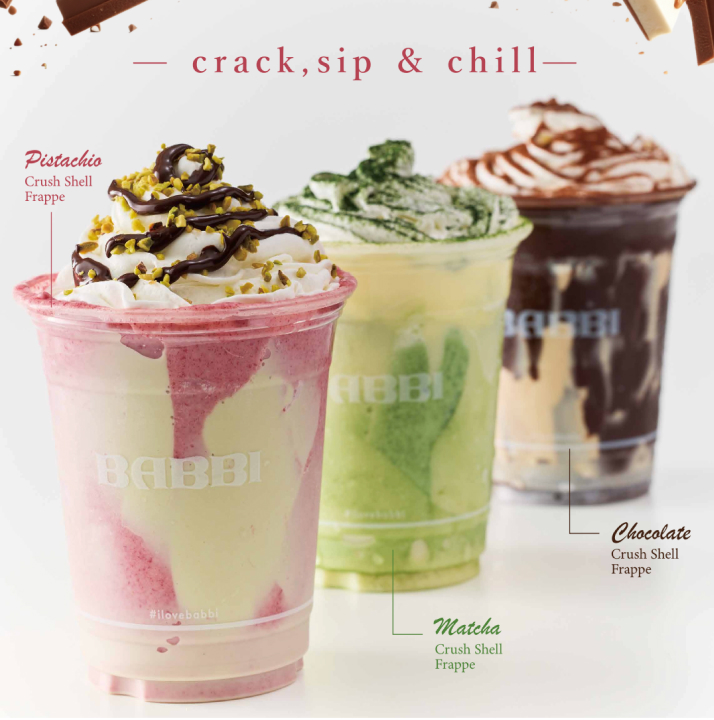 CRUSH SHELL FRAPPE